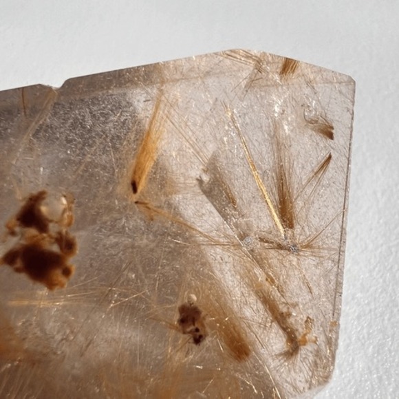 Golden Rutilated Quartz Crystal Freeform - Picture 7 of 16